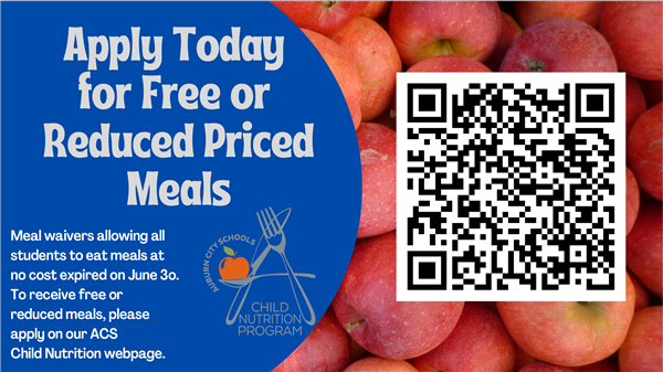 Free Reduced Lunch Application